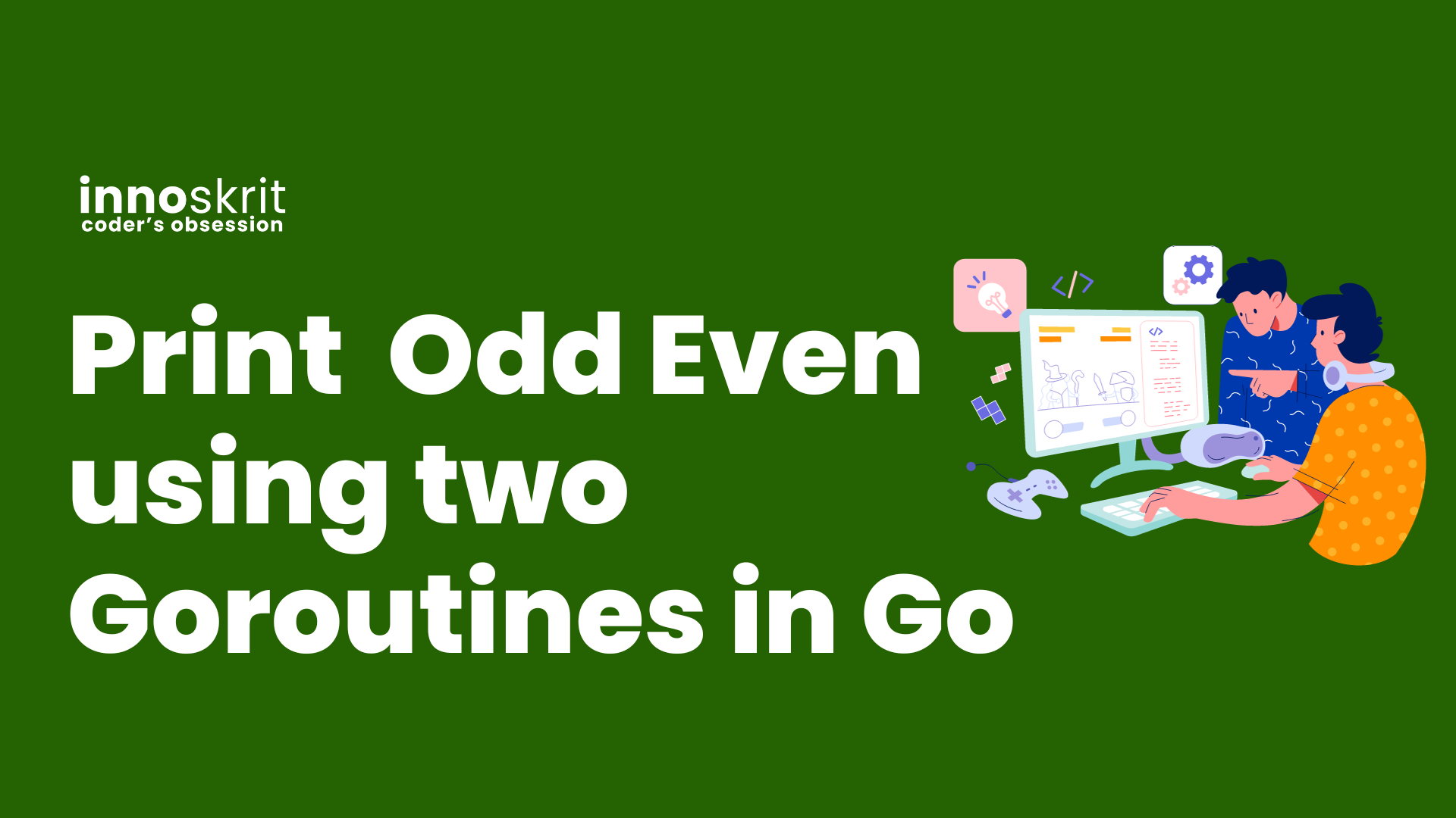 Print Odd-Even Series Using Two Goroutines in Go