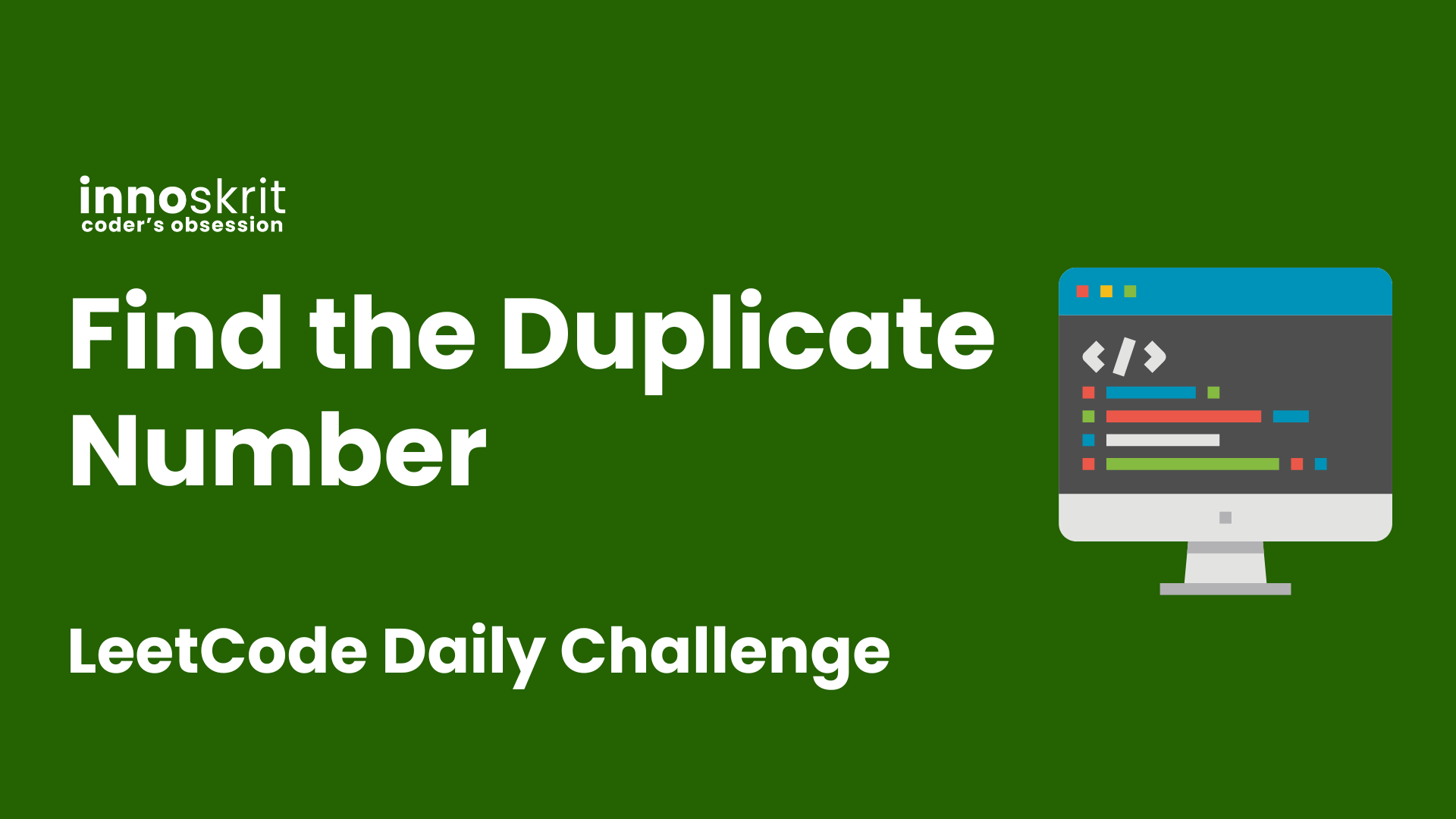 Find the Duplicate Number - LeetCode Daily Challenge