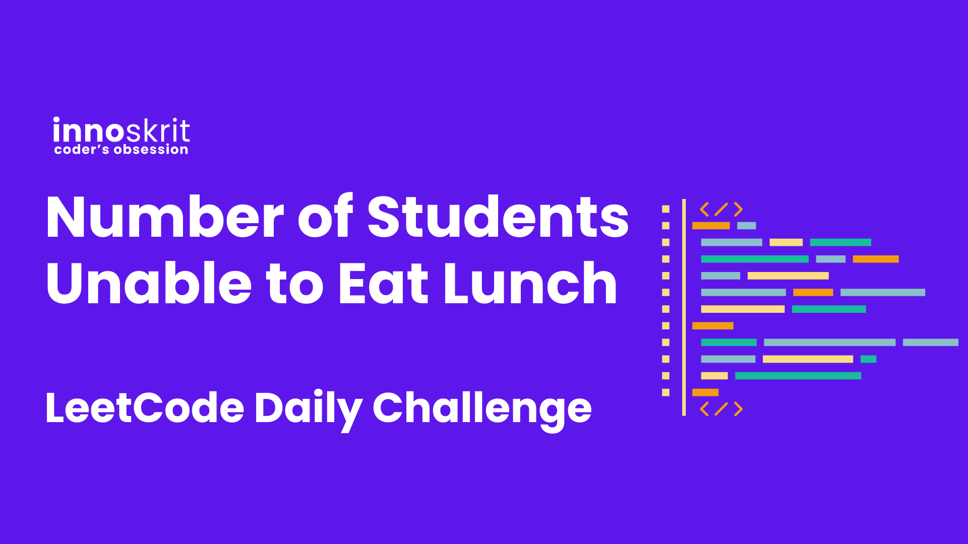 Number of Students Unable to Eat Lunch - LeetCode Daily Challenge