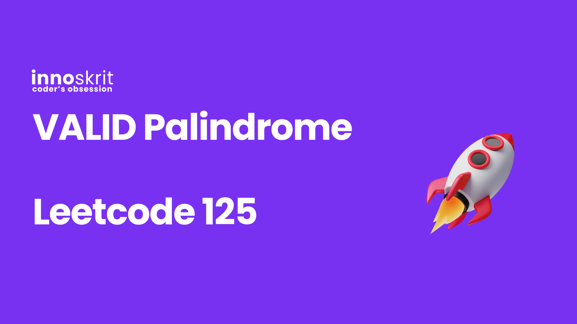 Valid Palindrome